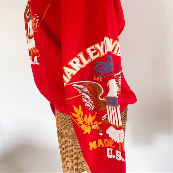 Vintage Harley Davidson Sweatshirt - Picture 4 of 4